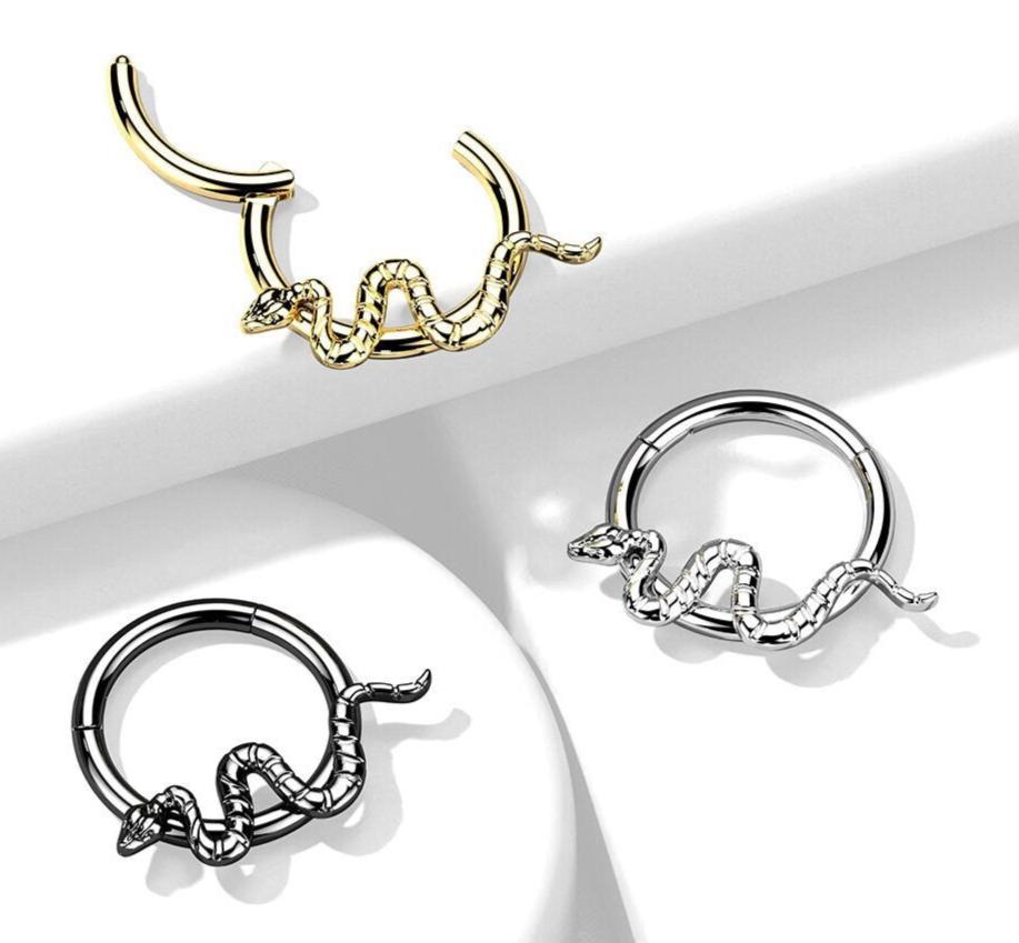 1.2mm-titanium-silver-gold-black-snake-hinge-ring-daith-septum
